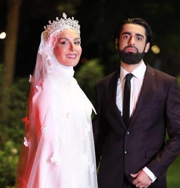 عکس عروسی ساناز صالحی