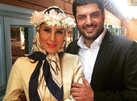عکس عروسی ساناز صالحی