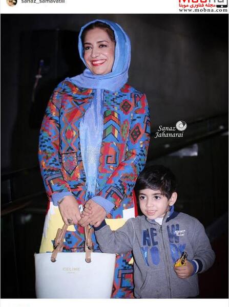 عکس جوانی ساناز سماواتی