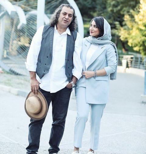 عکس سمیرا شجاعی و همسرش