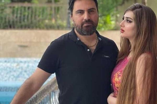 عکس سمیرا کارزان با شوهرش