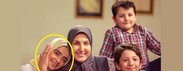 عکس سوگند و شوهرش و بچه اش