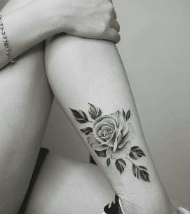 عکس تاتو روی پای سوگند