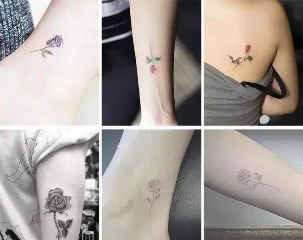 عکس تاتو روی پای سوگند