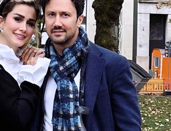 عکس سوگند و همسرش و بچه اش