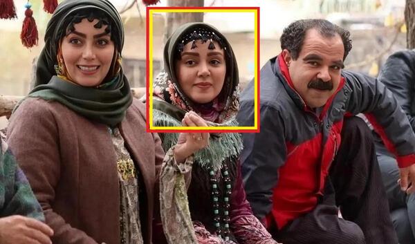 نقش سوگند عکس پانیذ برزعلی و همسرش