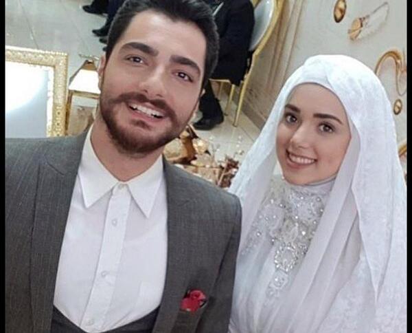 عکس سجاد بابایی و همسرش