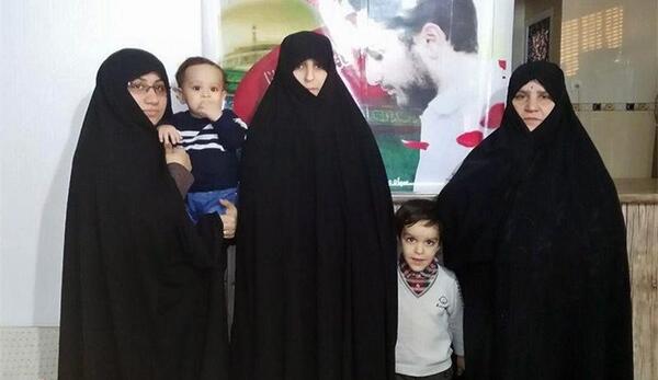 عکس همسر شهید سجاد احمدی