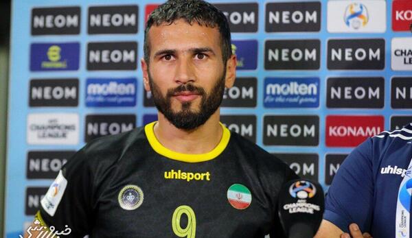 عکس سجاد شهباززاده در پرسپولیس