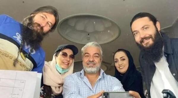عکس سعید آقاخانی و دخترانش