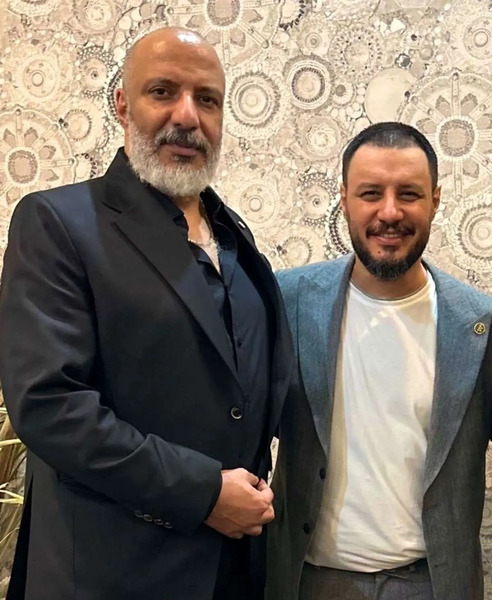 عکس سعید آقاخانی و دخترانش