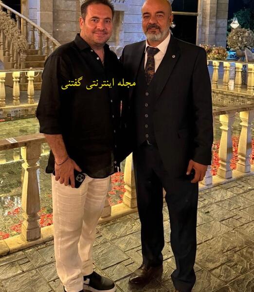 عکس سعید آقاخانی و همسر و فرزندانش