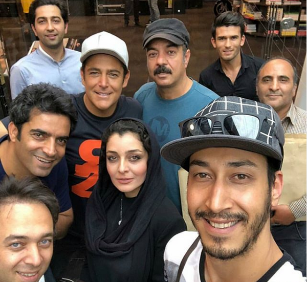 عکس سعید آقاخانی و همسر و فرزندانش