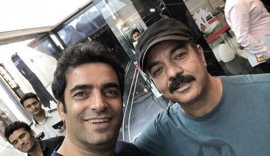 عکس سعید آقاخانی و همسر و فرزندانش