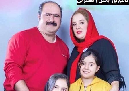 عکس سعید آقاخانی و همسر و فرزندانش