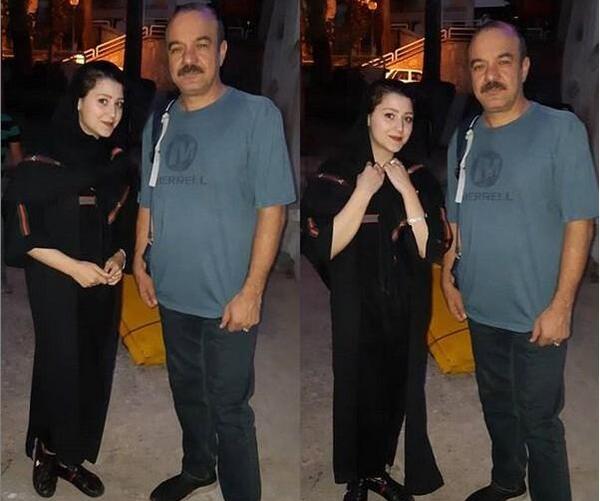 عکس سعید آقاخانی و همسر و فرزندانش
