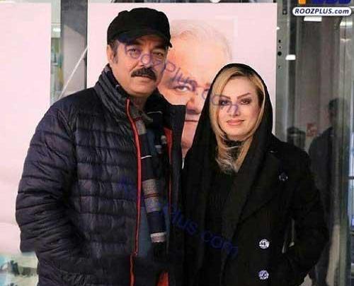 عکس سعید آقاخانی با همسرش