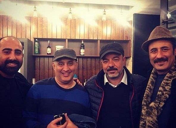 عکس سعید آقاخانی با همسرش