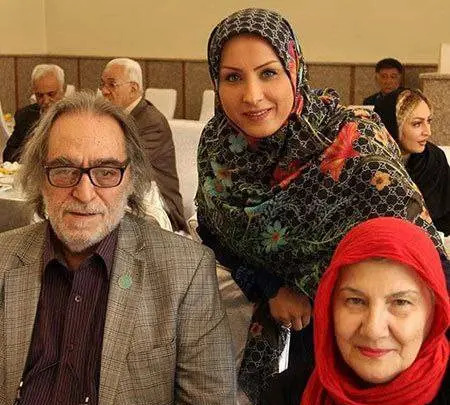 عکس سعید آقاخانی با همسرش