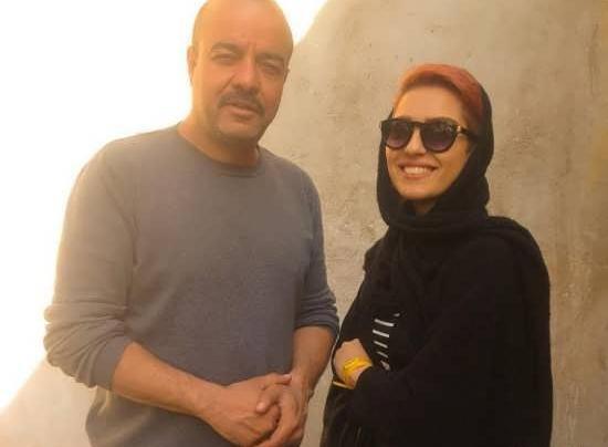 عکس سعید آقاخانی با همسرش