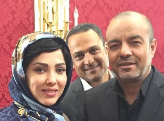 عکس سعید آقاخانی با همسرش
