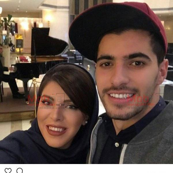 عکس سعید عزت اللهی و خواهرش