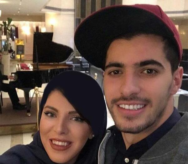 عکس سعید عزت اللهی و خواهرش