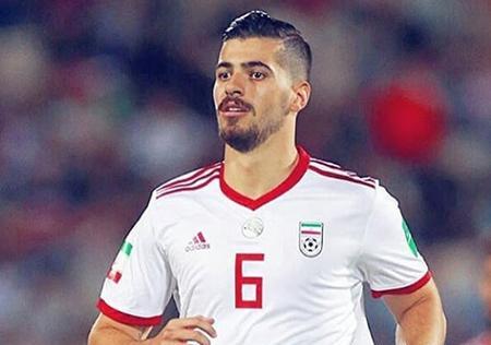 عکس سعید عزت اللهی در تیم ملی