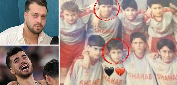 عکس سعید عزت اللهی در تیم ملی