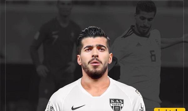 عکس سعید عزت اللهی در تیم ملی