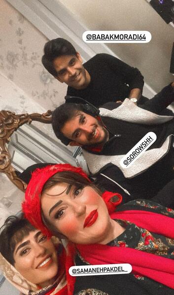 عکس سمانه پاکدل در سریال اکازیون