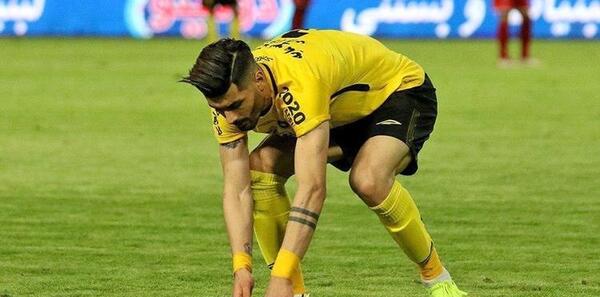 عکس سعید اقایی بازیکن پرسپولیس