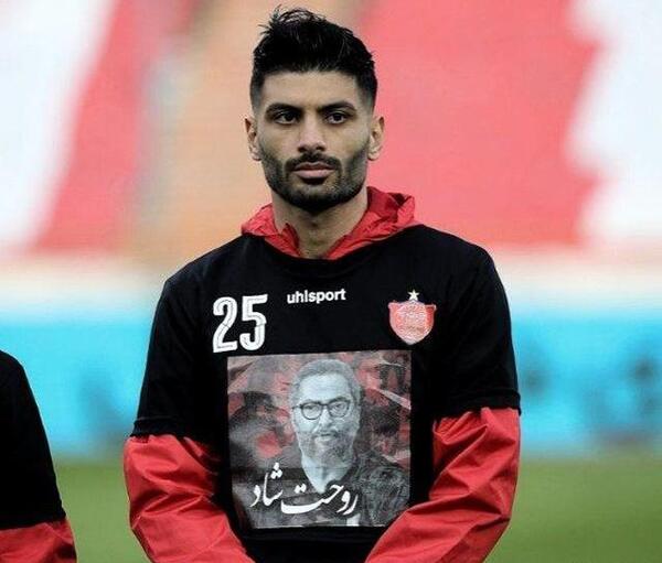 عکس سعید اقایی بازیکن پرسپولیس