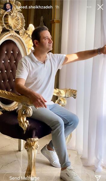 عکس بچگی سعید شیخ زاده