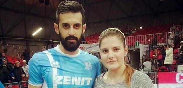 عکس سعید فرفره با زنش