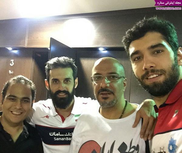 عکس سعید معروف بدون ریش