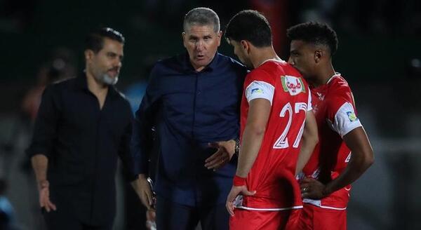 عکس سعید مهری با لباس پرسپولیس