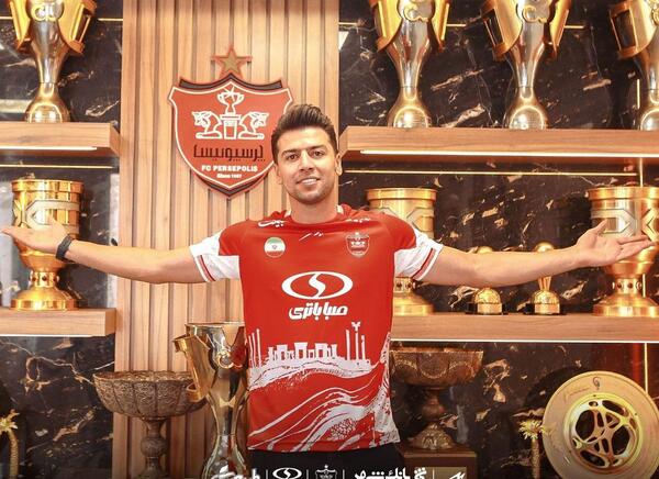 عکس سعید مهری بازیکن پرسپولیس