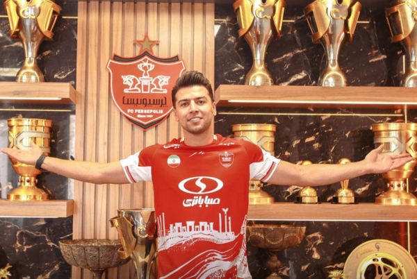 عکس سعید مهری با لباس شخصی