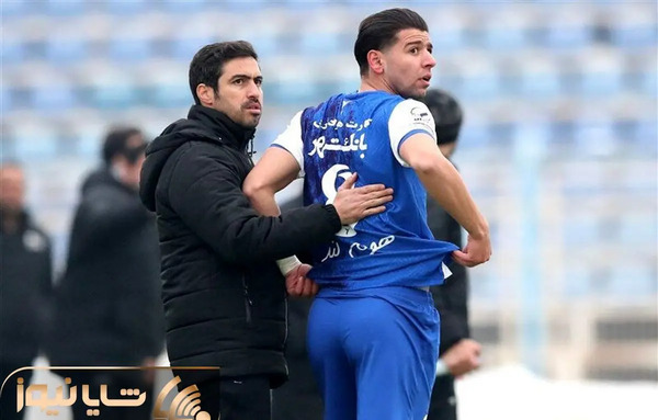 عکس سعید مهری با لباس شخصی