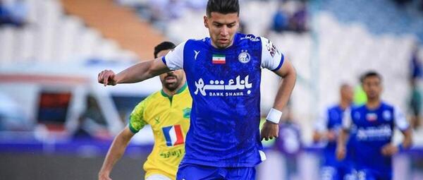 عکس سعید مهری در لباس پرسپولیس