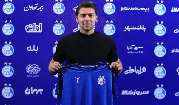 عکس سعید مهری در لباس پرسپولیس