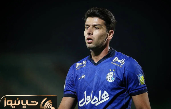 عکس سعید مهری در لباس پرسپولیس