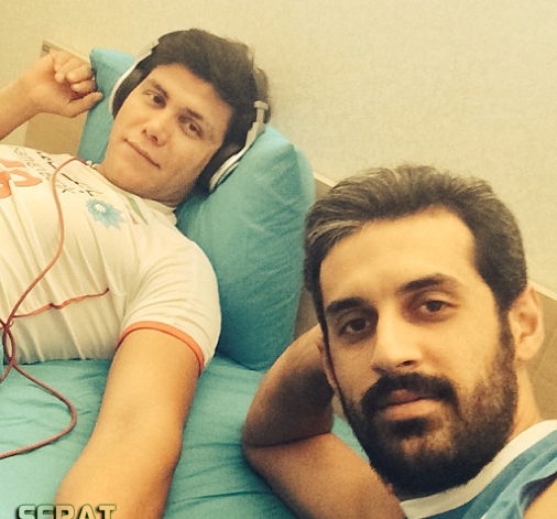 عکس سعید معروف برای پس زمینه