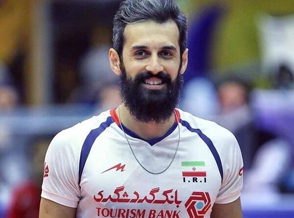 عکس سعید معروف والیبال