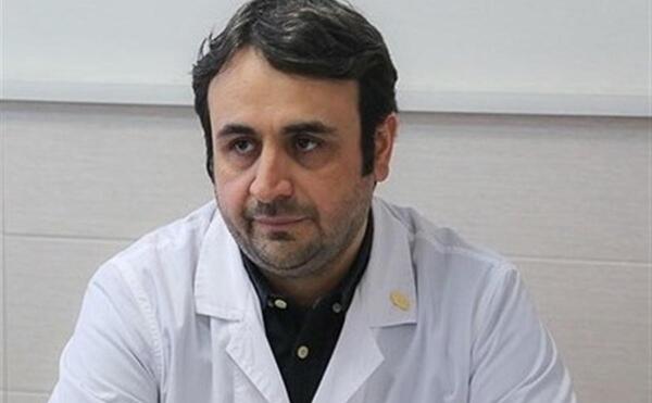 عکس سعید کریمی در بیمارستان