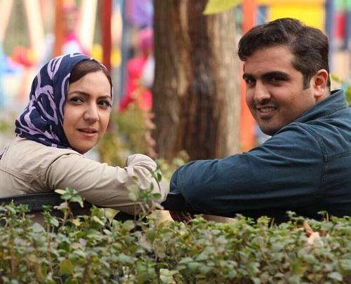 عکس سعید کریمی و نامزدش