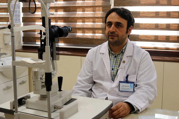 عکس سعید کریمی تو بیمارستان