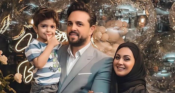 عکس سعید کریمی و زنش