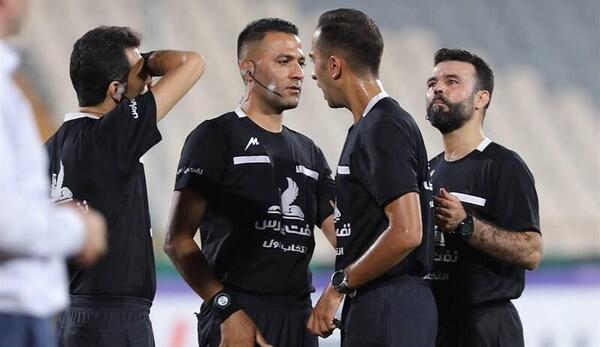 عکس سعید قاسمی داور فوتبال